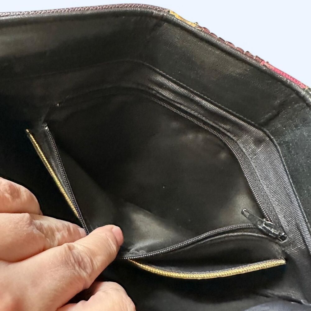 Vintage Original By Caprice - Patchwork Leather P… - image 5